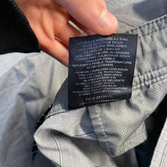 Hang Ten Chino Shorts Mens Size 34 Gray Striped Pockets,Golf,Beach Activewear - Picture 9 of 13